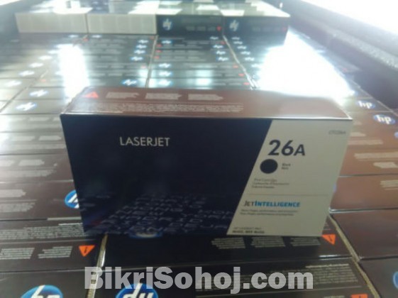 HP 26A Black Original LaserJet Toner Cartridge (For M402DN)